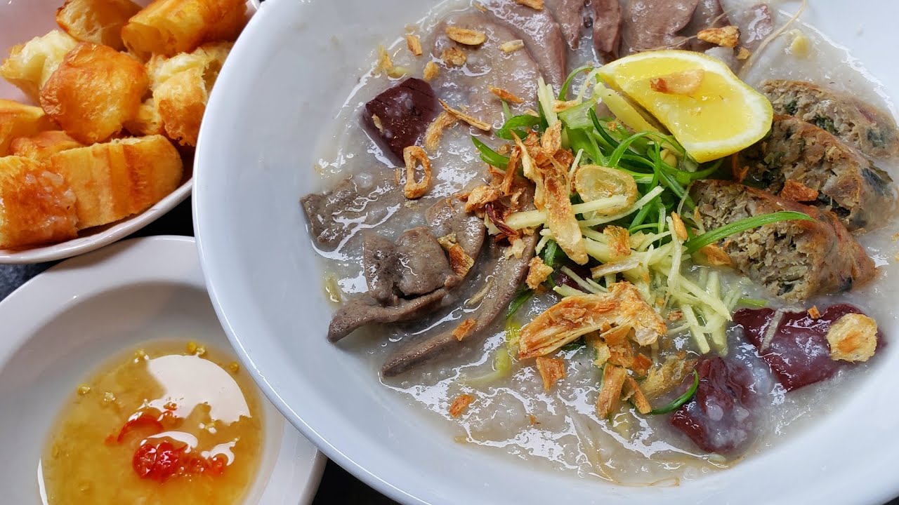 Ch&aacute;o l&ograve;ng Innard Congee - Bowl of Adventure Minus Innards Strong Scent Secret!