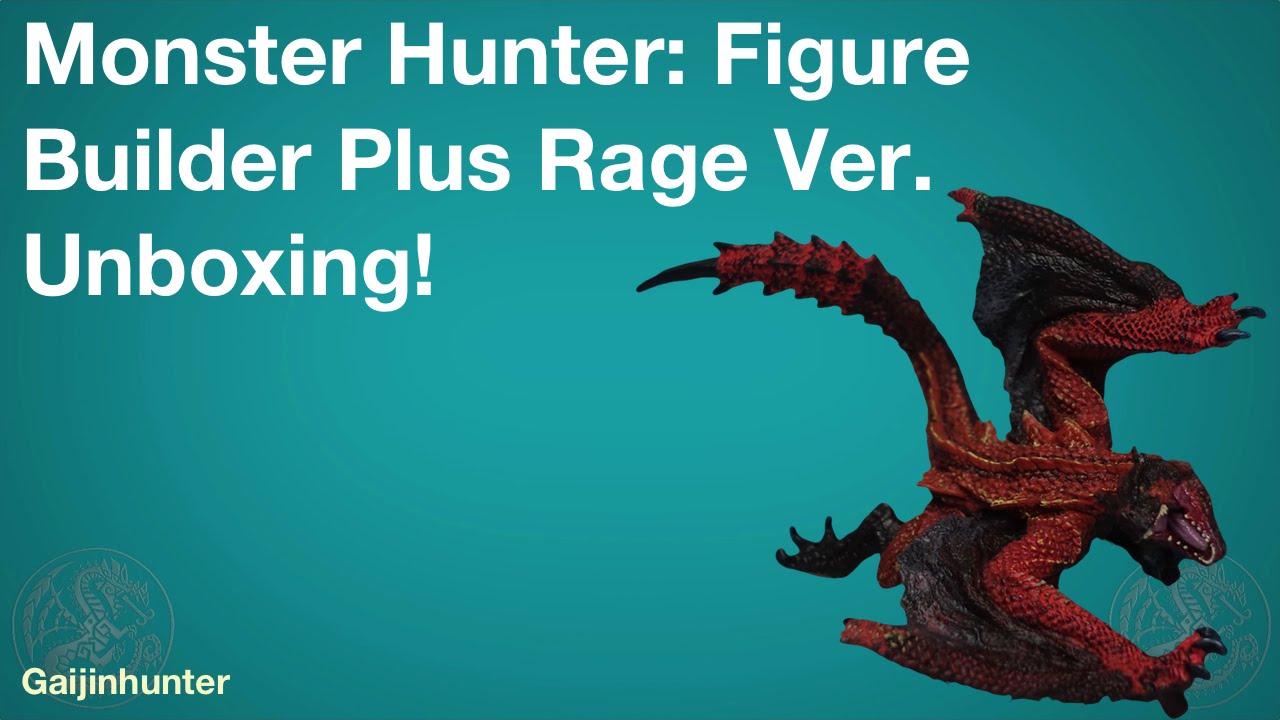 MH Figure Builder Rage Ver. UNBOXING