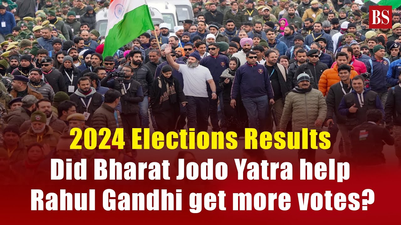 2024 Elections Results: Did Bharat Jodo Yatra help Rahul Gandhi get more votes?