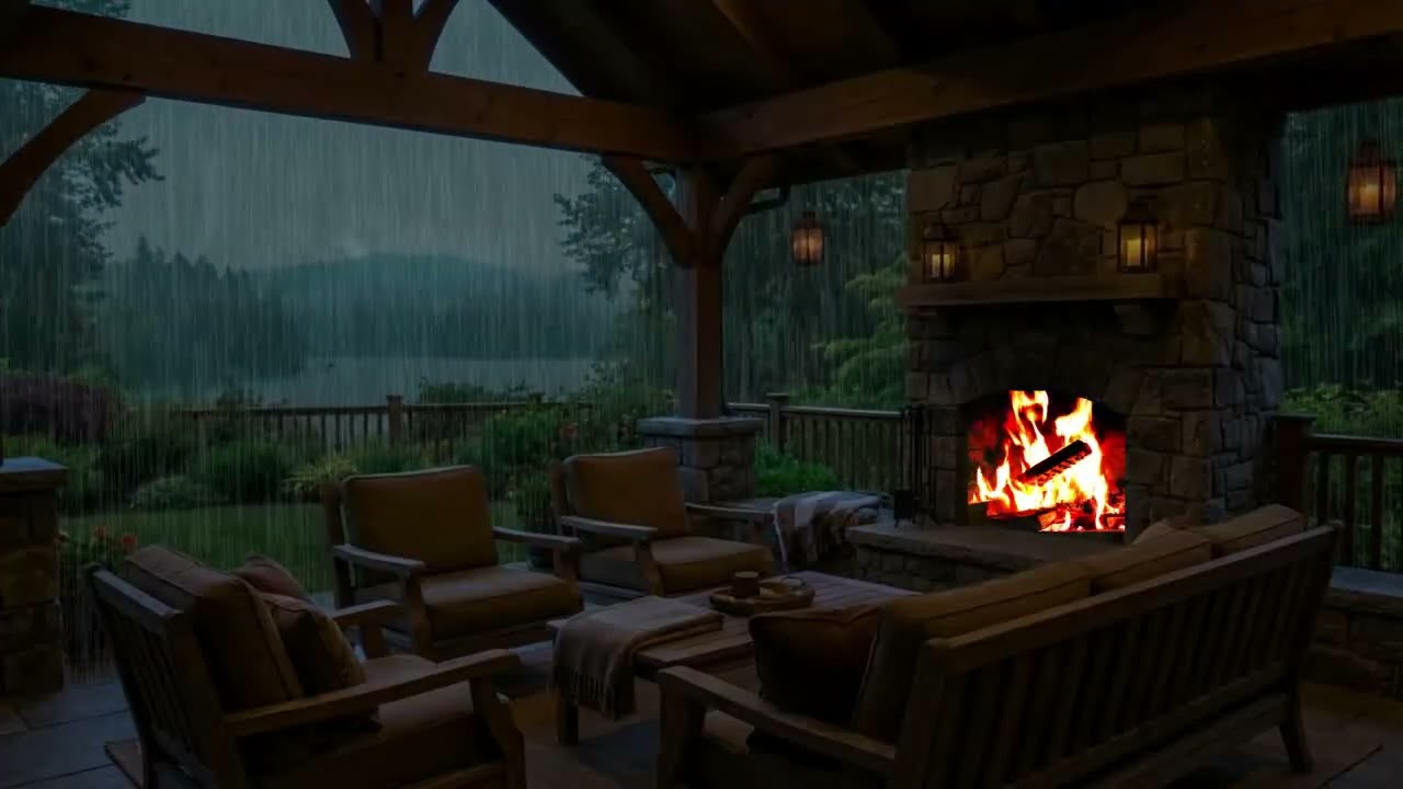 HEAVENLY RAIN ASMR 🌧️ Deep Sleep in 5 Sec | Relaxing Rain Sounds for Stress Relief