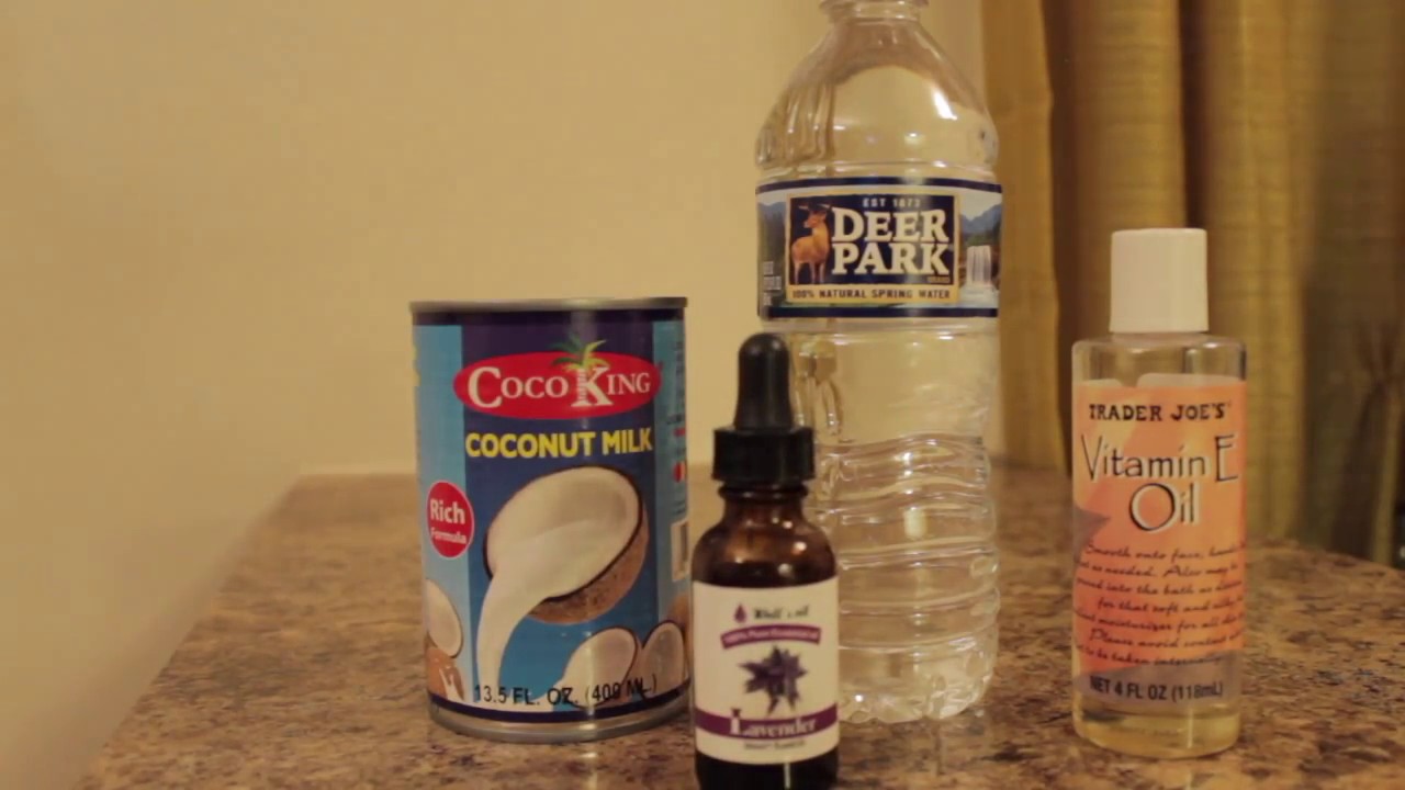 Coconut Milk Leave-in Conditioner | DIY| Homemade