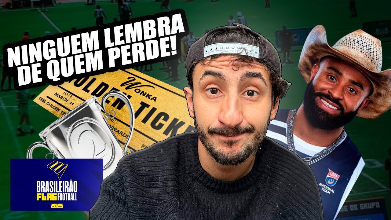 ninguém lembra dos segundos lugares | Flag Football Vlog Superfinal Masculina 2025 pt1