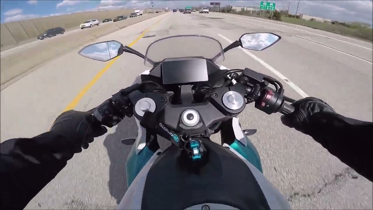 2022 CFMoto 300SS Highway Riding POV
