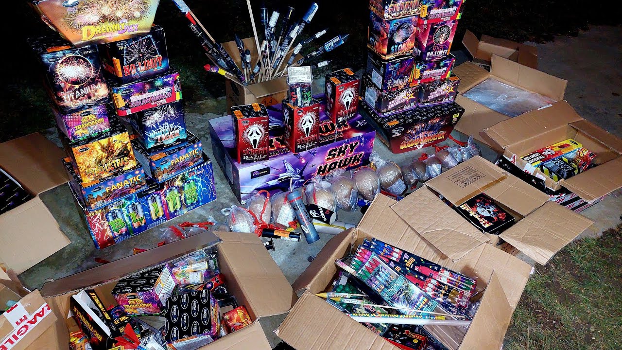 MEGA COLECTIE PETARDE SI ARTIFICII 2024 - 2025 🤩🧨 - UNBOXING FIRECRACKERS 💣 - POLENBOLLER 🎆🧨