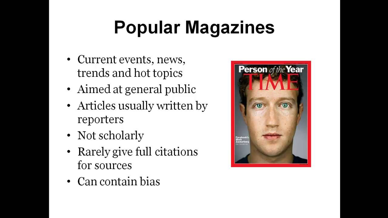 Choosing Best Sources