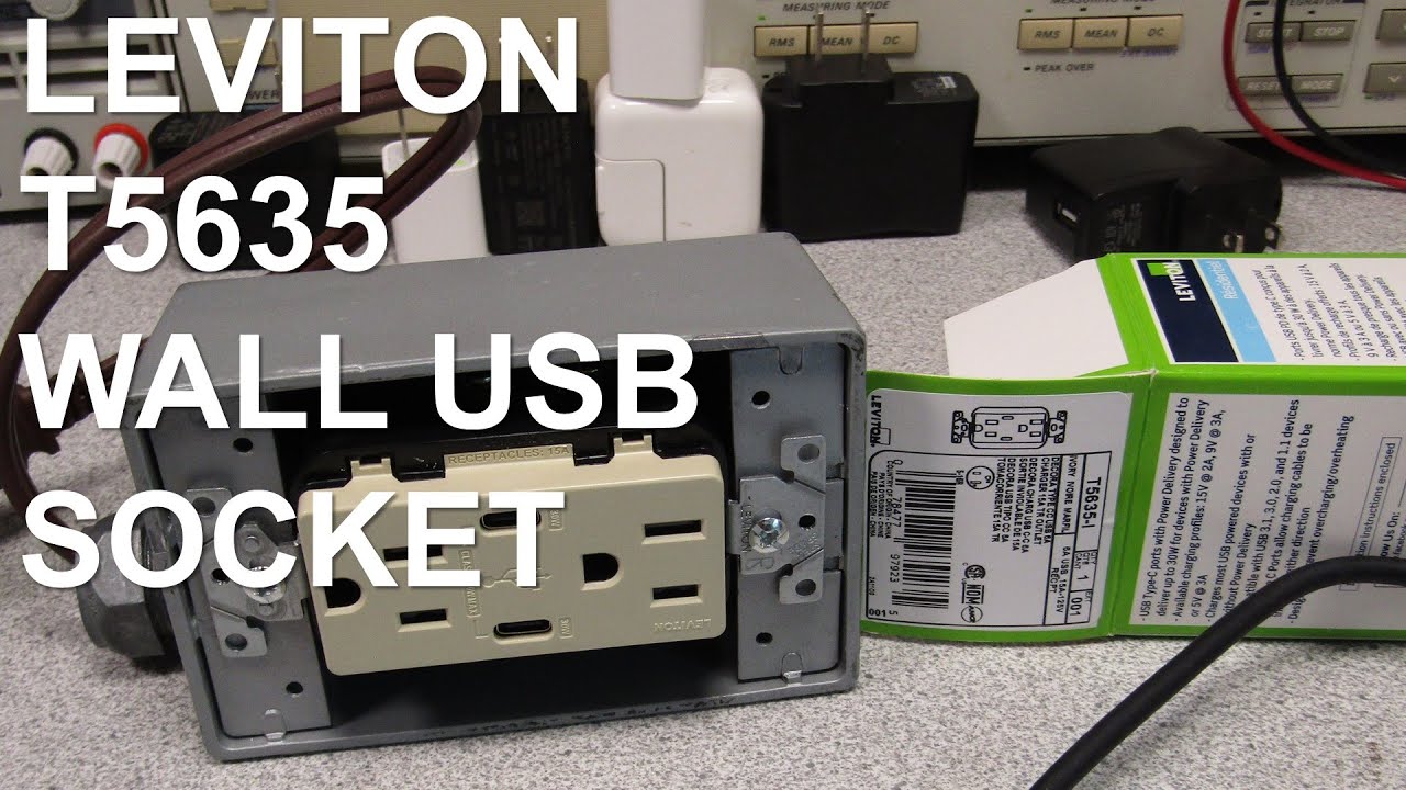Leviton USB-C Wall Outlet Review - 2021