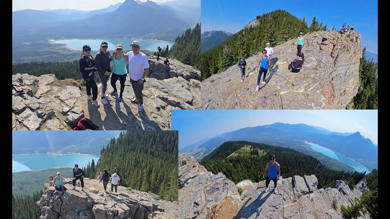 Prairie View, Kananaskis first time hiking for the Mexican cousins