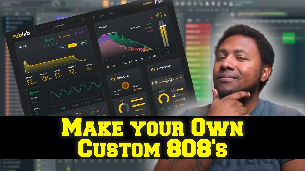 Перестаньте покупать 808-е, сделайте свои собственные с Sublab!