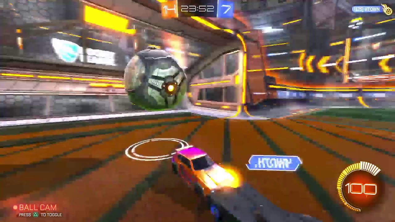 Playing Rocket League