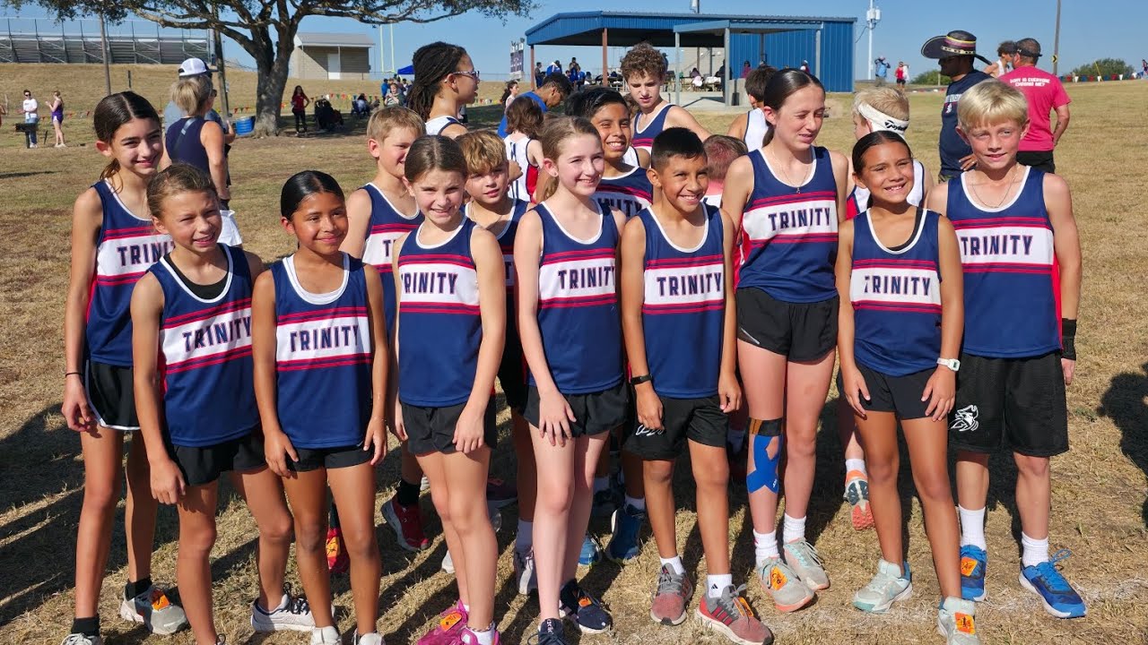 Trinity Cross Country meet in Shiner