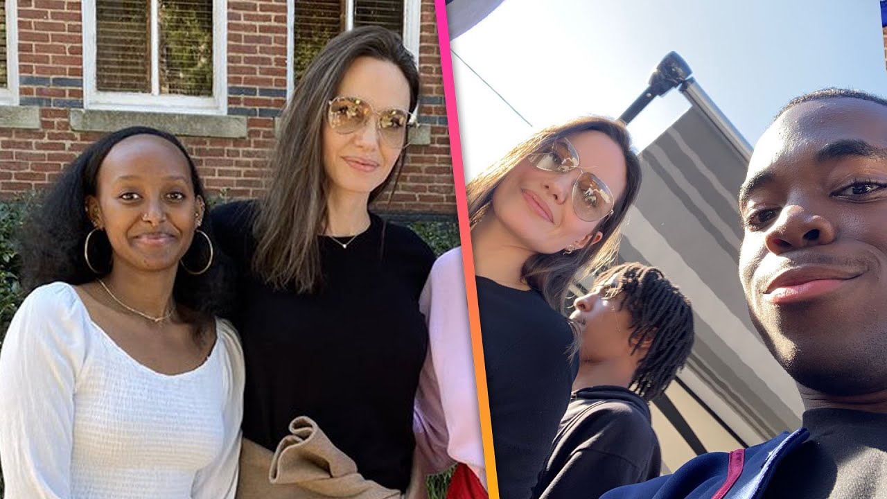 Angelina Jolie Attends Spelman College HOMECOMING With Daughter Zahara