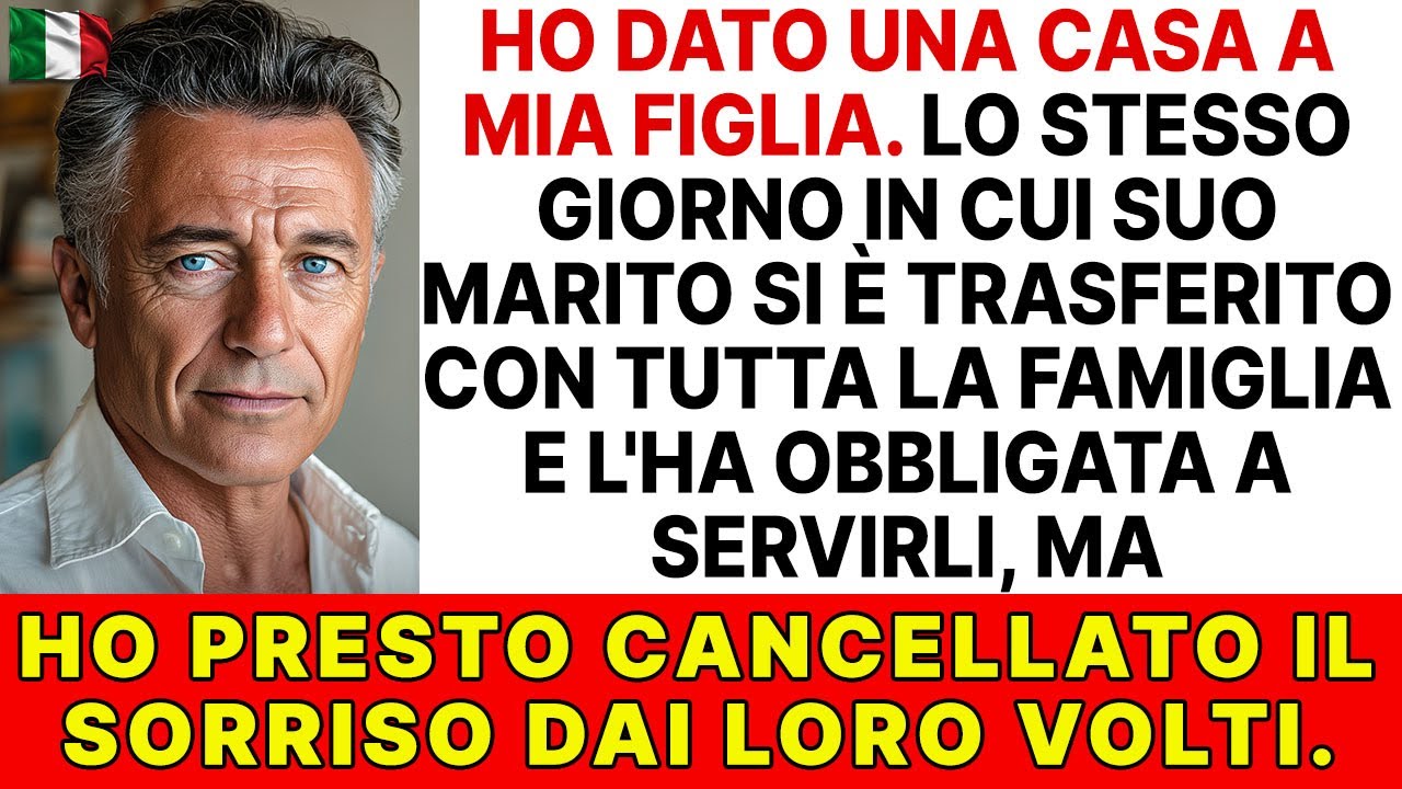 Ho regalato una casa a mia figlia, ma il marito ci ha portato i suoi: una frase li ha fatti fuggire