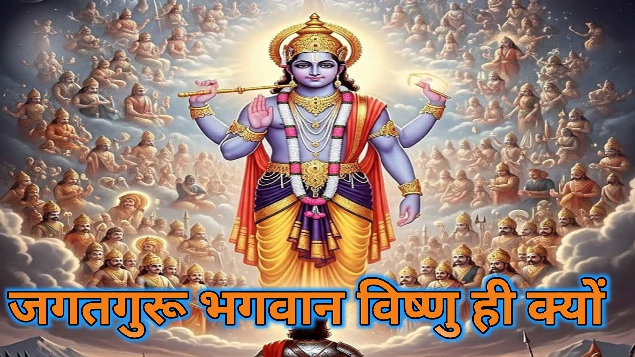भगवान विष्णु क्यों कहलाए जगद्गुरु/जीवन बदल देने वाली विष्णु  कथा | जब स्वयं भगवान विष्णु बने गुरु |