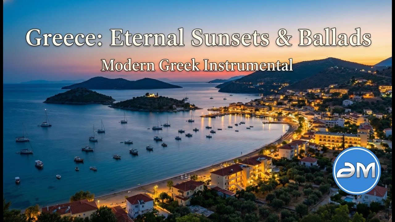 Elegant Greek Lounge Music | Modern Bouzouki Ballads | Relaxing Instrumental