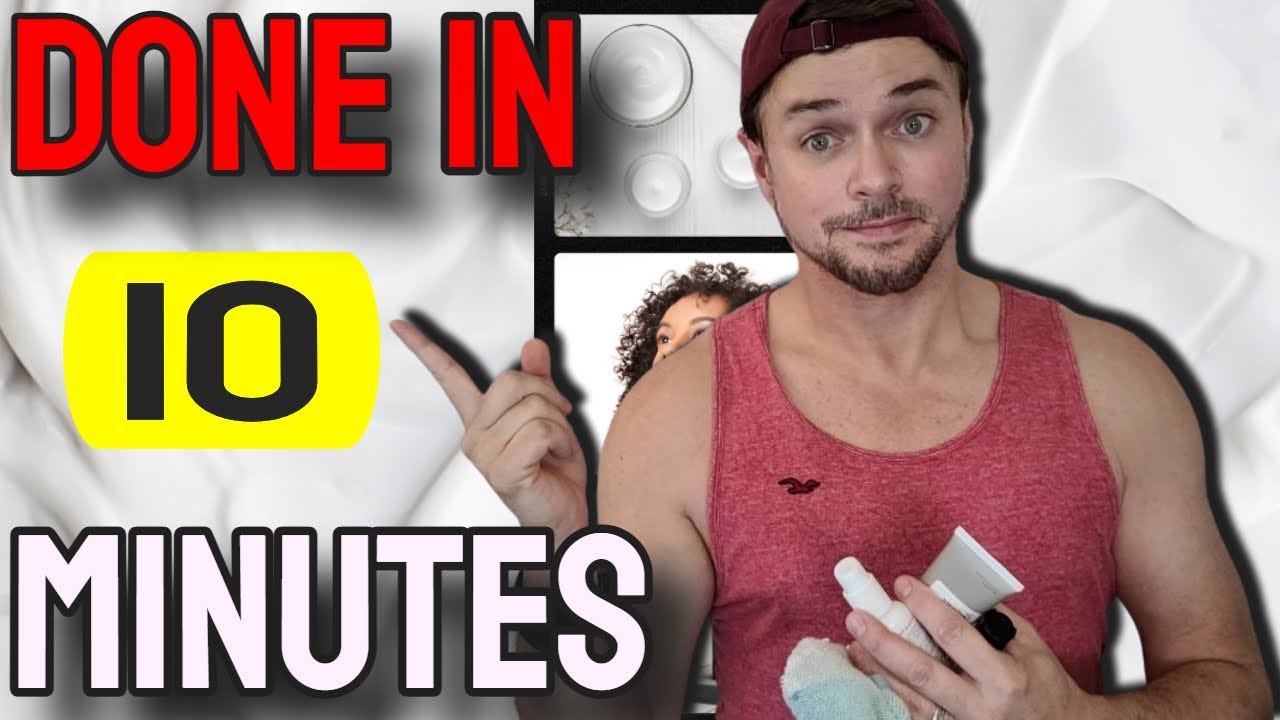 10 Minute Simple Morning Skincare Routine | Get Ready With Me | Chris Gibson