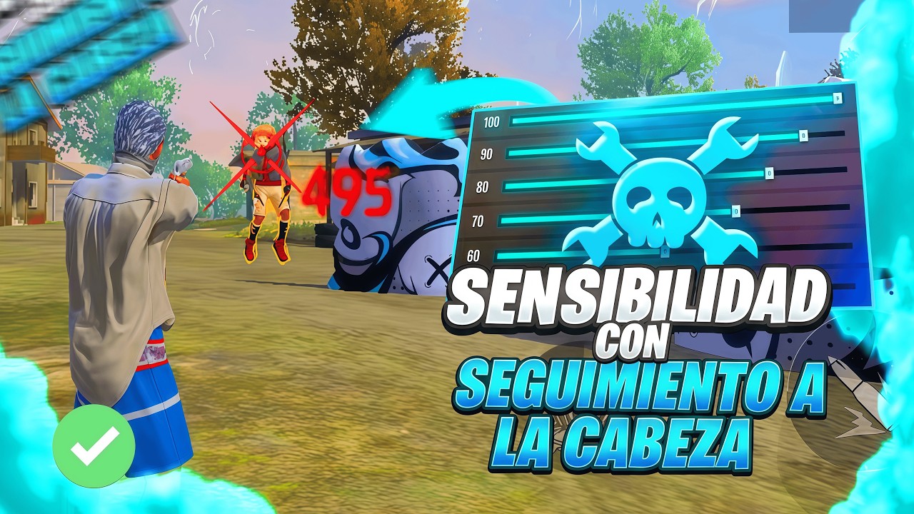 ✅SENSIBILIDAD FREE FIRE CON *SEGUIMIENTO A LA CABEZA*😱 PARA DAR TODO ROJO EN LA NUEVA ACTUALIZACIÓN