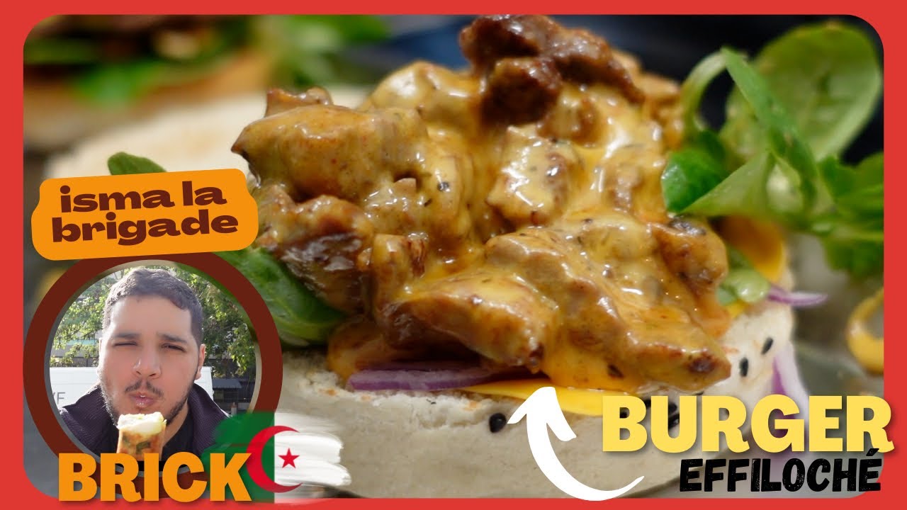 LE BURGER EFFILOCHÉ !!! à ASNIERES SUR SEINE