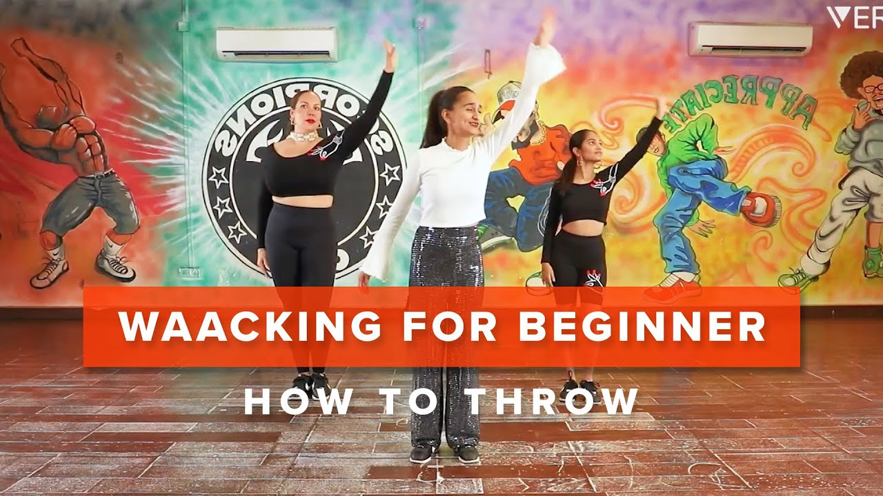 How to Throw ft HOS (House Of Suraj) | Waacking tutorials 2021 | VERB Studio