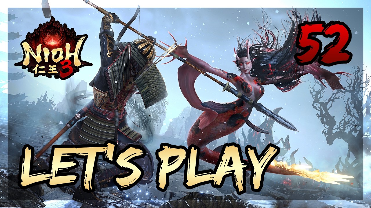 Nioh 3 - Let's Play 52 - Palace Grounds Crucible II