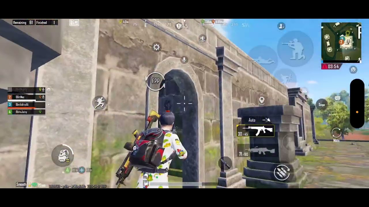 BGIS Sanhok Drop Fight POV | Team 8Bit