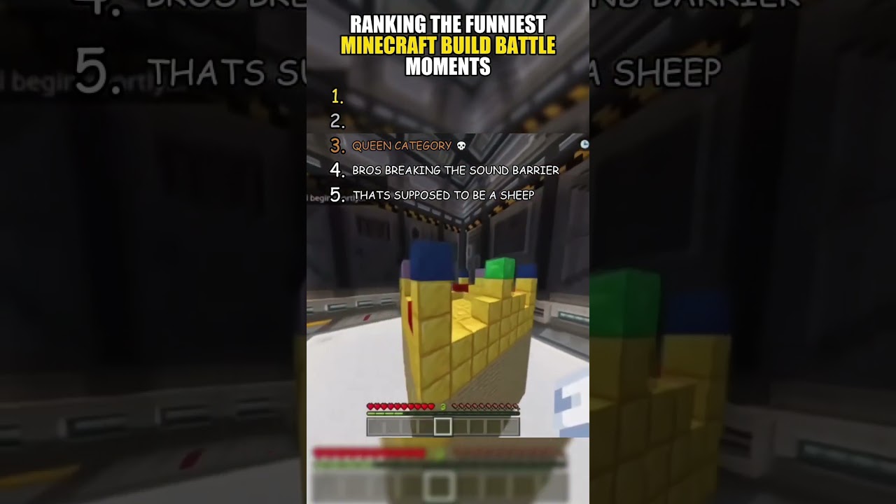 Ranking The FUNNIEST Minecraft Build Battle Moments | Part 2