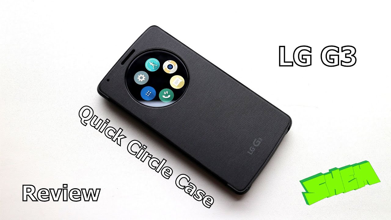 Original Quick Circle Case CCF-345G for LG G3 - Review [EN]