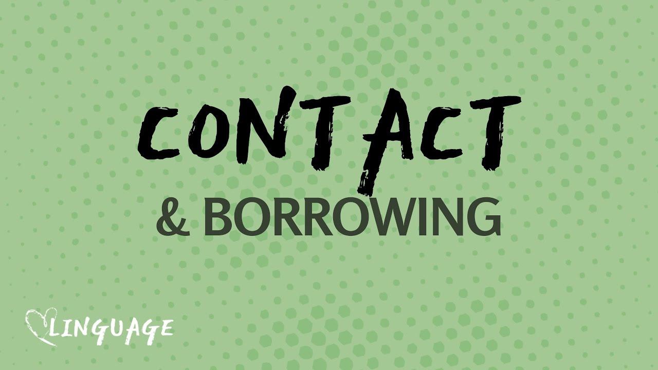 Language Contact and Lexical Borrowing