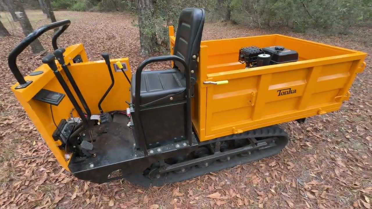 SDLanch  SDLD25 Tracked Mini Dumper. The REAL Truth and Electric Conversion