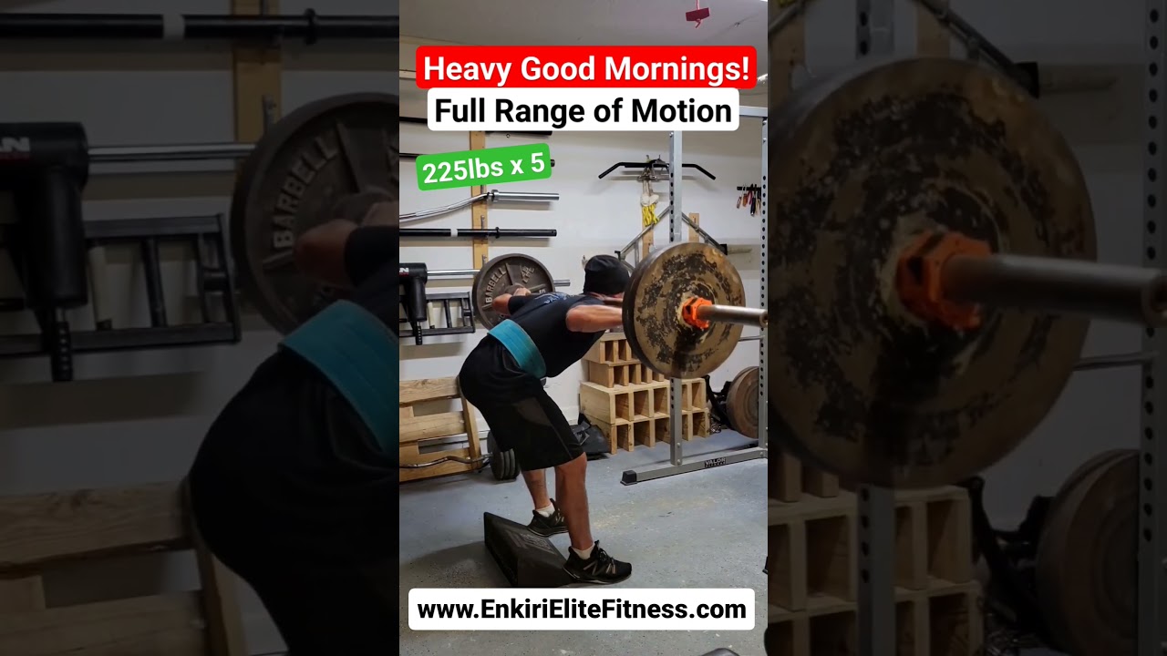 Your Good Mornings are TOO HEAVY (Stop Doing 