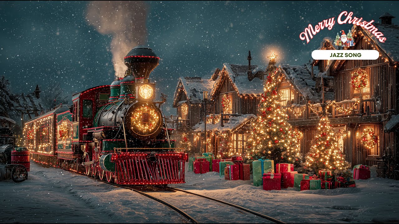 Jazzy Little Christmas 🎄 Vintage Holiday Cheer  Frank Sinatra Style Warmth and Brenda Lee