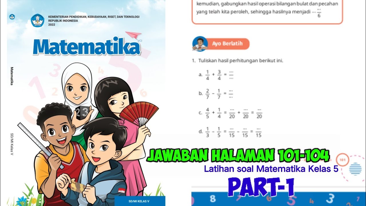 MATEMATIKA KELAS 5 VOLUME 1 HALAMAN 101-104