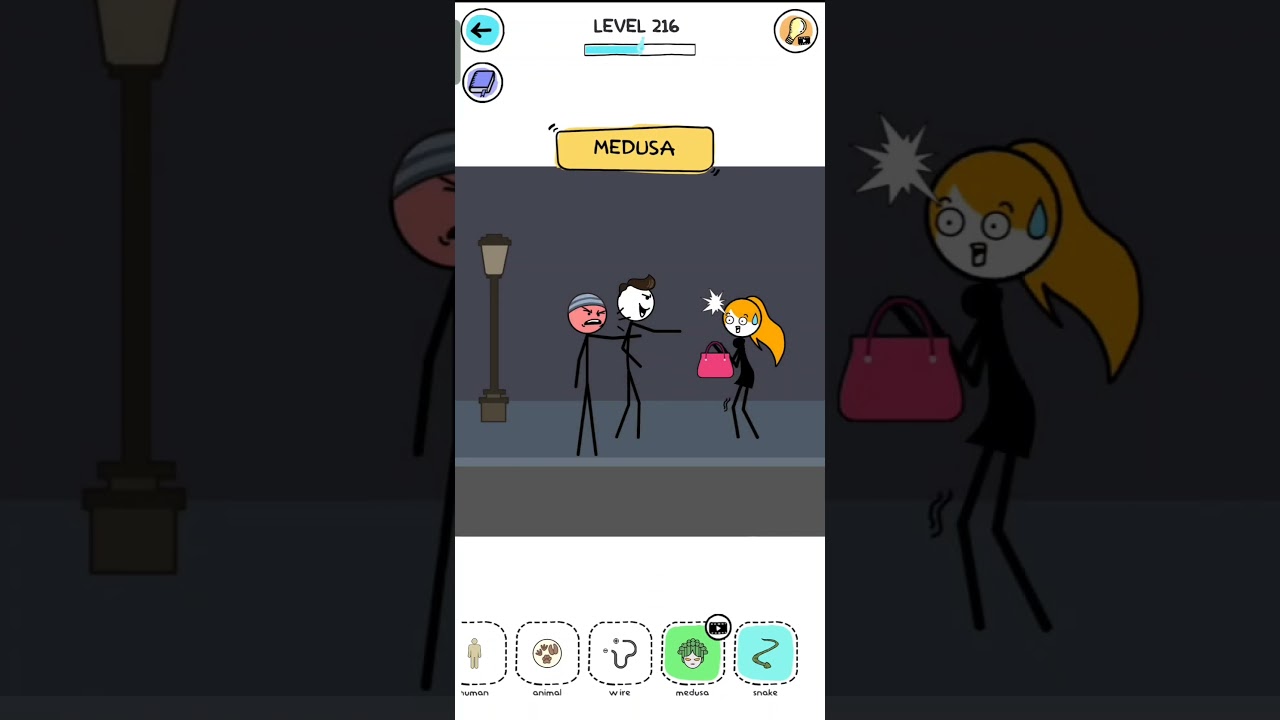 Alchemy Puzzle Level 216 MEDUSA Shorts Gaming Play WEEGOON #alchemypuzzle #weegoon #gamingplay #216