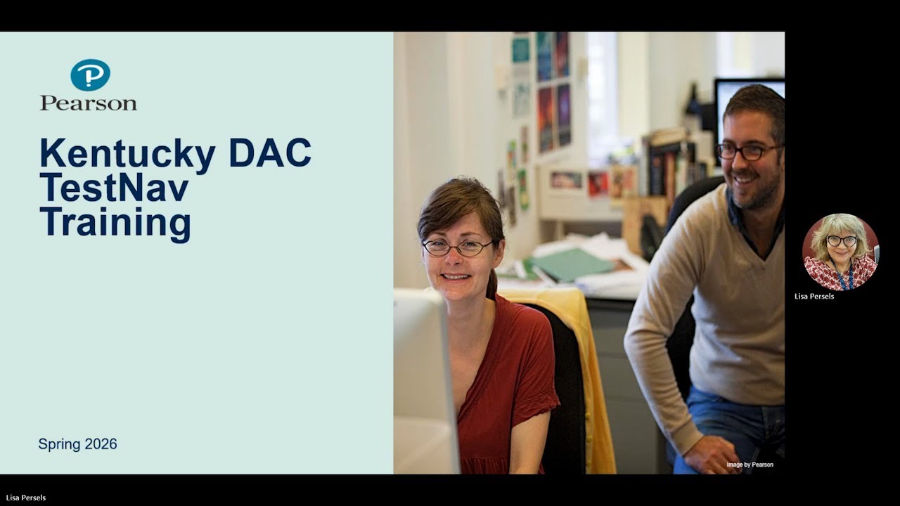2026 February DAC Training - Pearson TestNav Training
