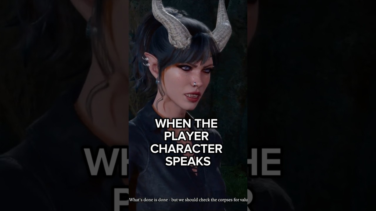 Secret scene where your character is voiced #bg3 #baldursgate3 #astarion #darkurge #tav #tavtalks