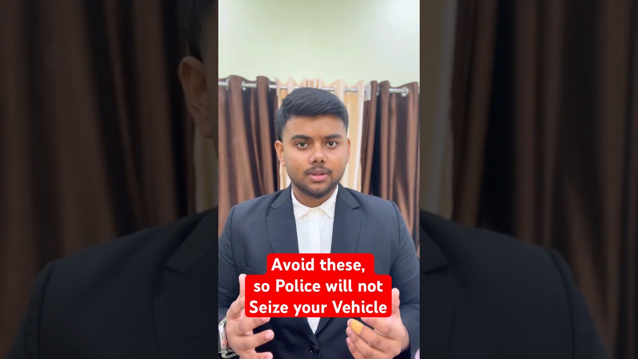 (Part 2) When Can Police SEIZE your Vehicle ?