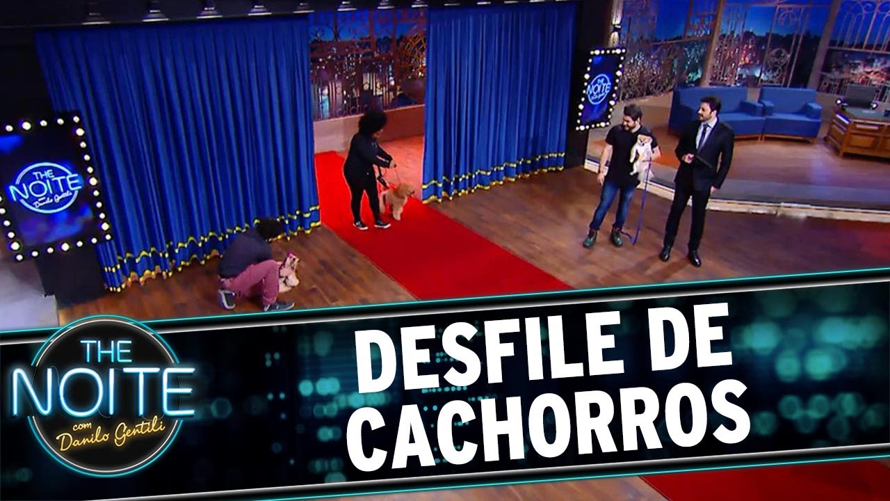 The Noite (04/07/16) - Desfile de Cachorros