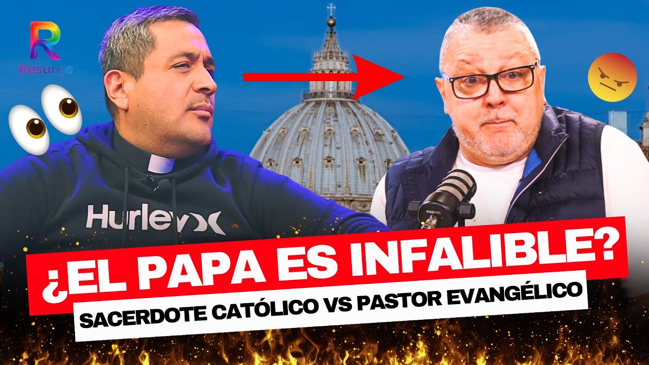 🔥PASTOR Y SACERDOTE DEBATEN SOBRE EL PAPADO: ¿SISTEMA DE MALDAD O SEDE CRISTIANA MUNDIAL?