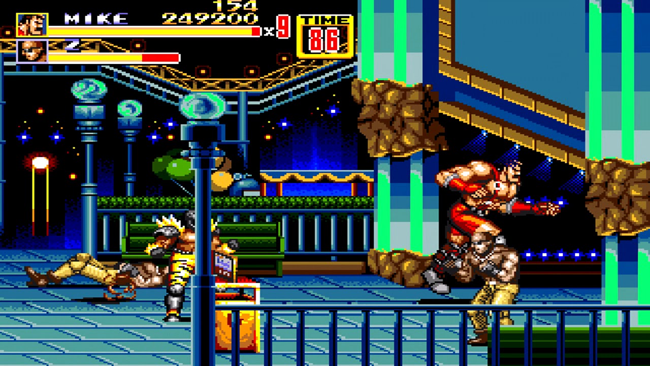 Streets of Rage 2: Final Fight Crossover - Mike Haggar playthrough