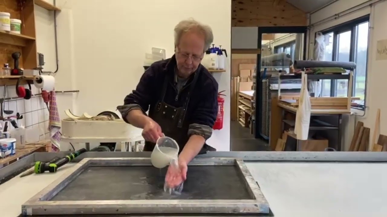 How Handmade Japanese Paper Is Made! 