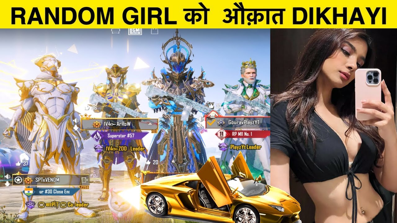 Random 3 rich 🤑 players And I im level 1 Noob prank 50RP MAX & MYTHIC OUTFITS #140