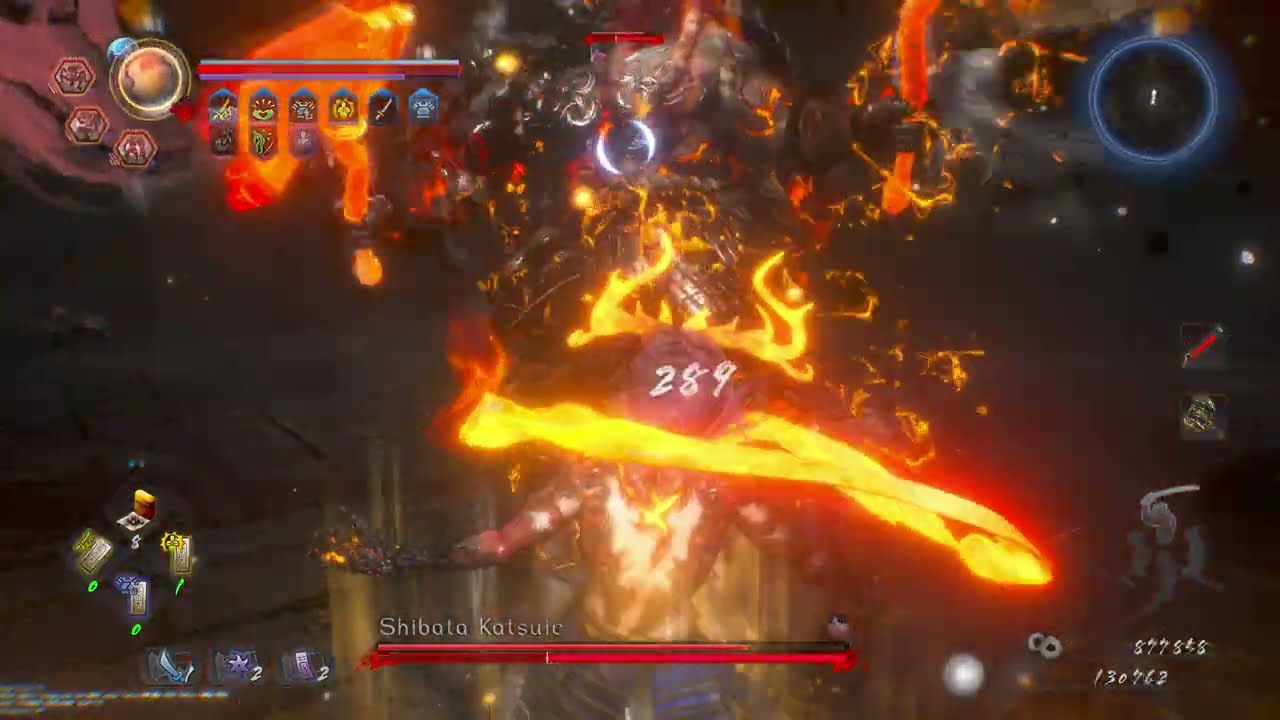 Nioh 2 Early Game Axe/Hammer Build Stun Lock Shibata Katsuie