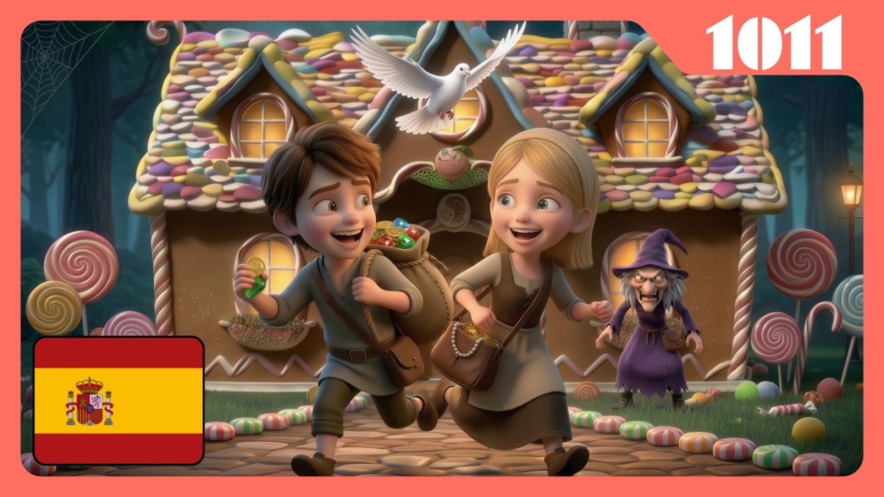 Hansel y Gretel (Hansel and Gretel) | Cuento de hadas | Hello Story World, 1011-L