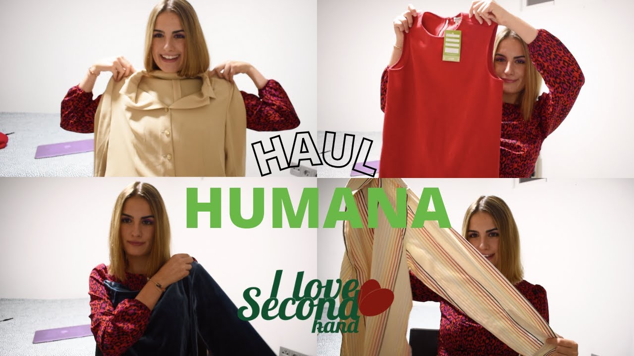 HAUL HUMANA 🌍 | THRIFT HAUL ( ROPA A 1 EURO ) 😱| @lidiamaestre