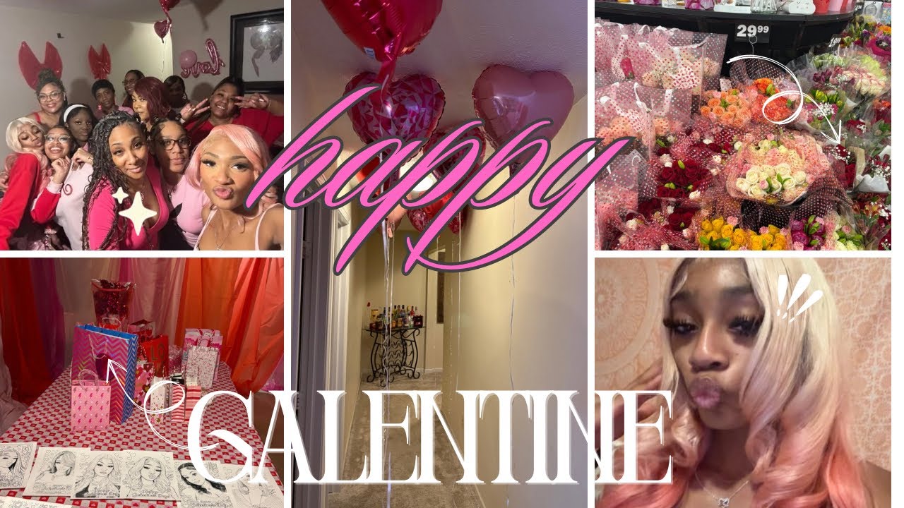 GALENTINE VLOG💝, | hair appointment , run errands | snatch & grab | and more!