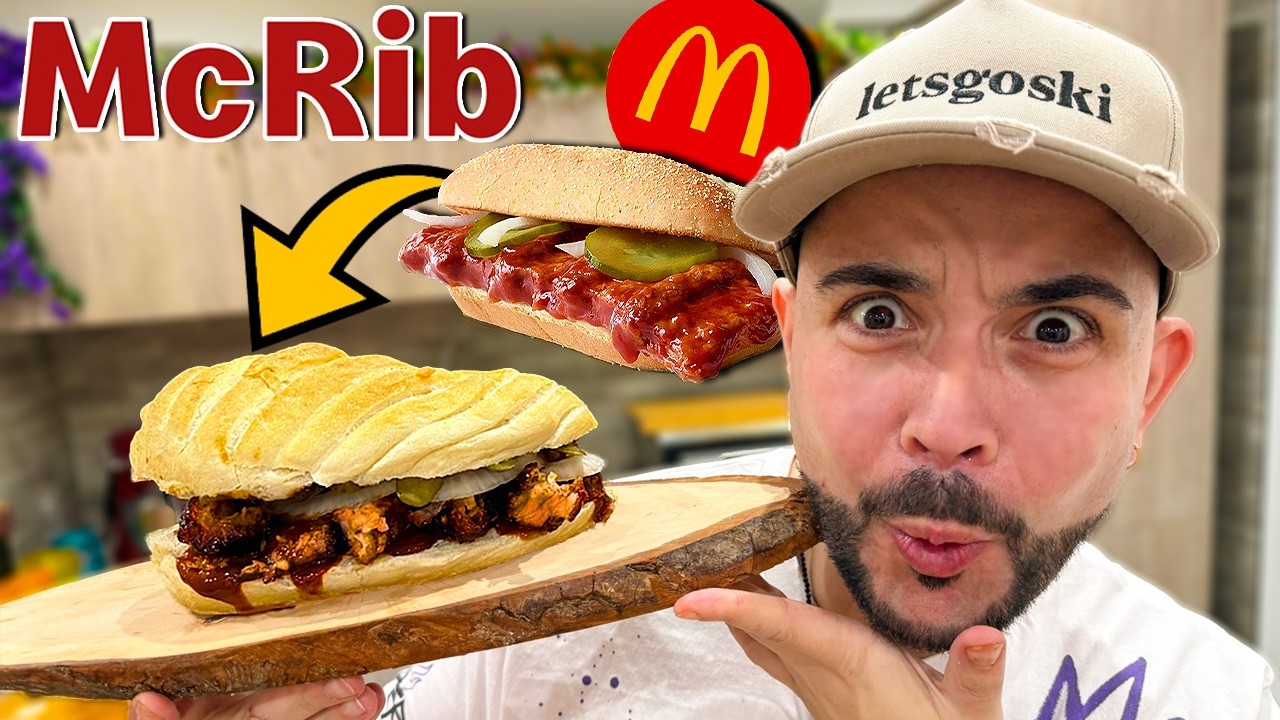 il McRib fatto in casa con Costine di Maiale al BBQ