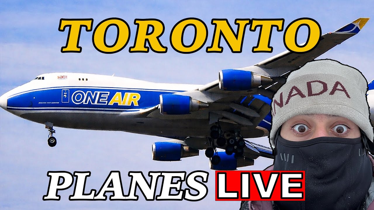 🔴 LIVE COLD Toronto Airport! (YYZ)! 74 and 2x A380s and more! January 14th, 2026!