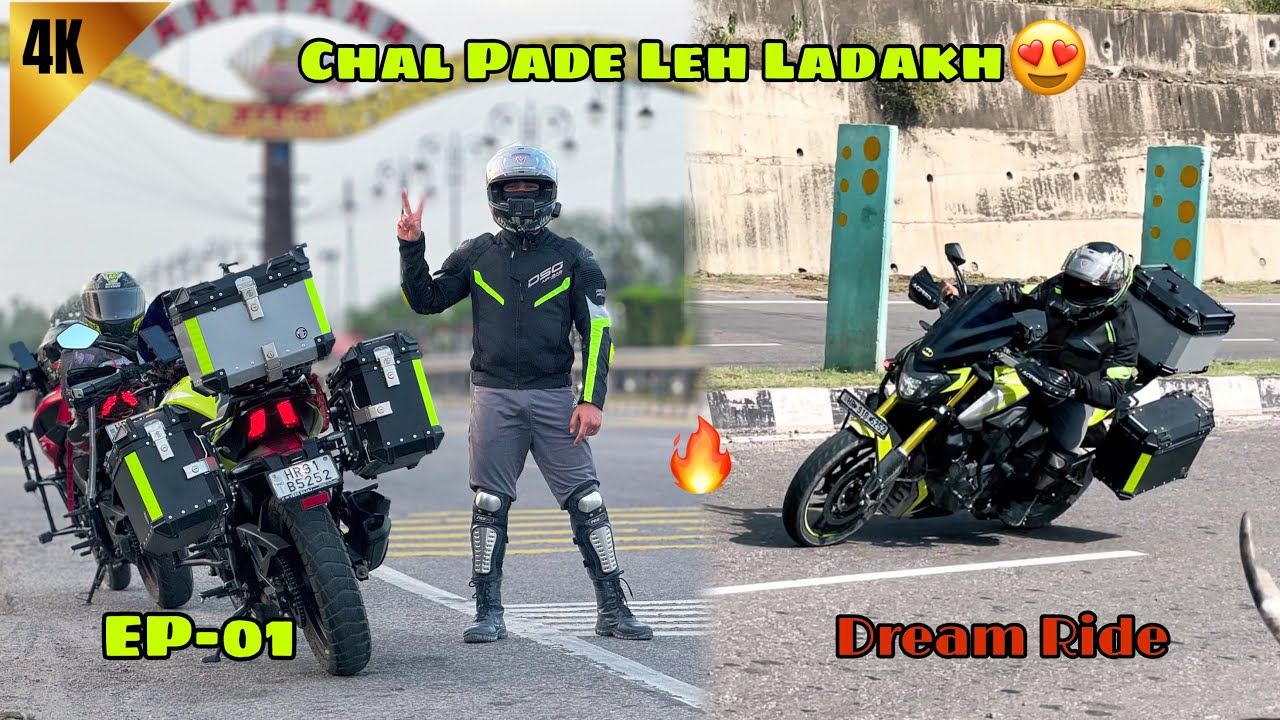 Finally DREAM RIDE Par Nikal Gaye | LEH LADAKH🔥