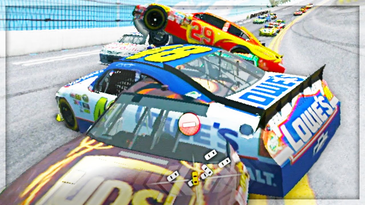 NOTHING BUT GLITCHES // NASCAR 2011 on Wii