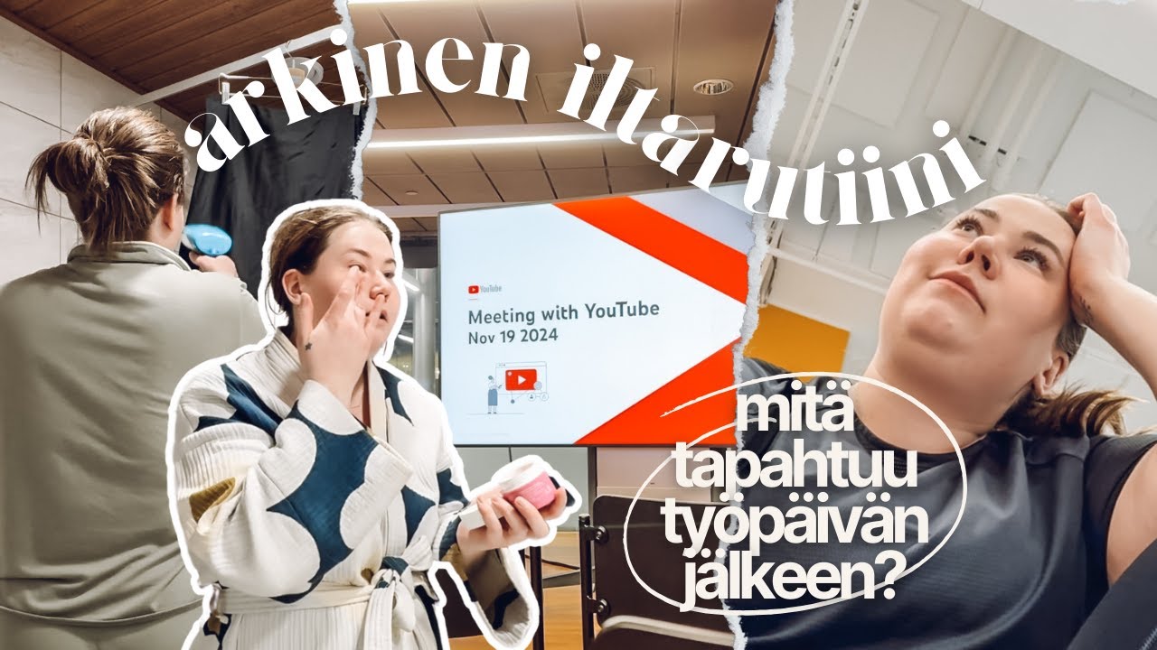 Iltani työpäivän jälkeen 🕓 Mun 16–20 iltarutiini 8–16 arjessa