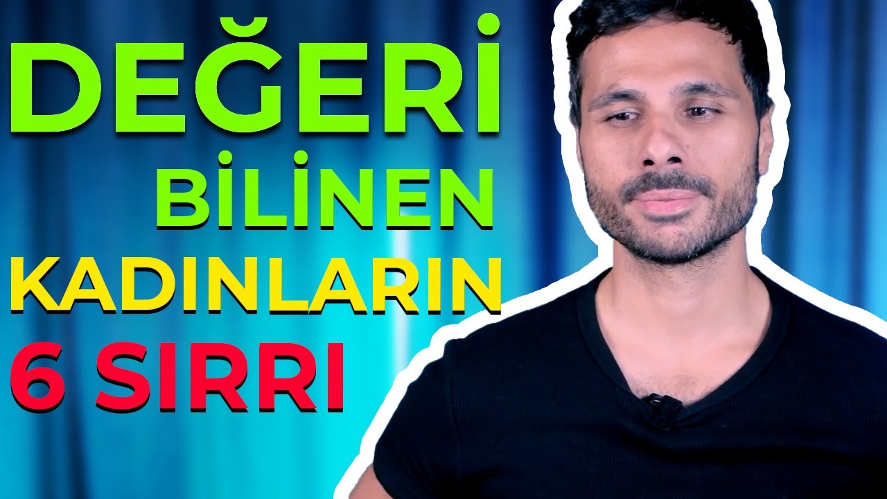 DEĞERİM BİLİNSİN İSTİYORUM ! HAK ETTİĞİN DEĞERİ GÖRMENİ SAĞLAYACAK 6 ADIM ! Değer Verip Görmemek